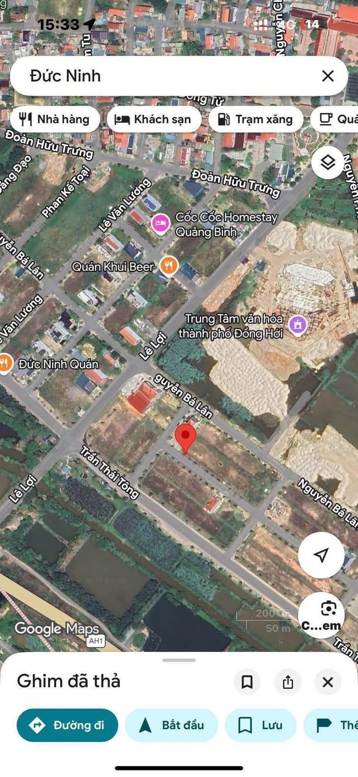 Đất nền Đường Lê Lợi, Đồng Hới 3 tỷ - Tiềm năng tăng giá vượt trội!