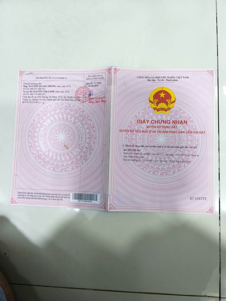 Đất nền Vỹ Dạ Huế 158m² - Sổ đỏ chính chủ, tặng nhà cấp 4!