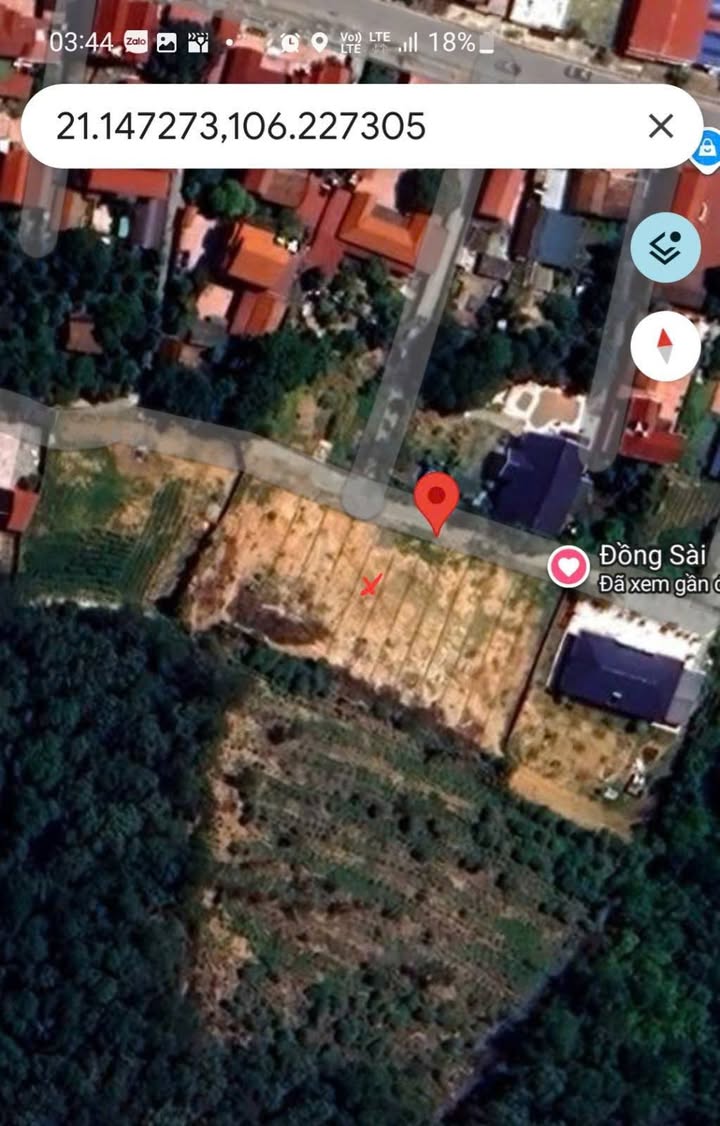 Bán đất Phù Lãng Quế Võ 127.9m² - Ngay chợ Đồng Sài, Giá 1 tỷ