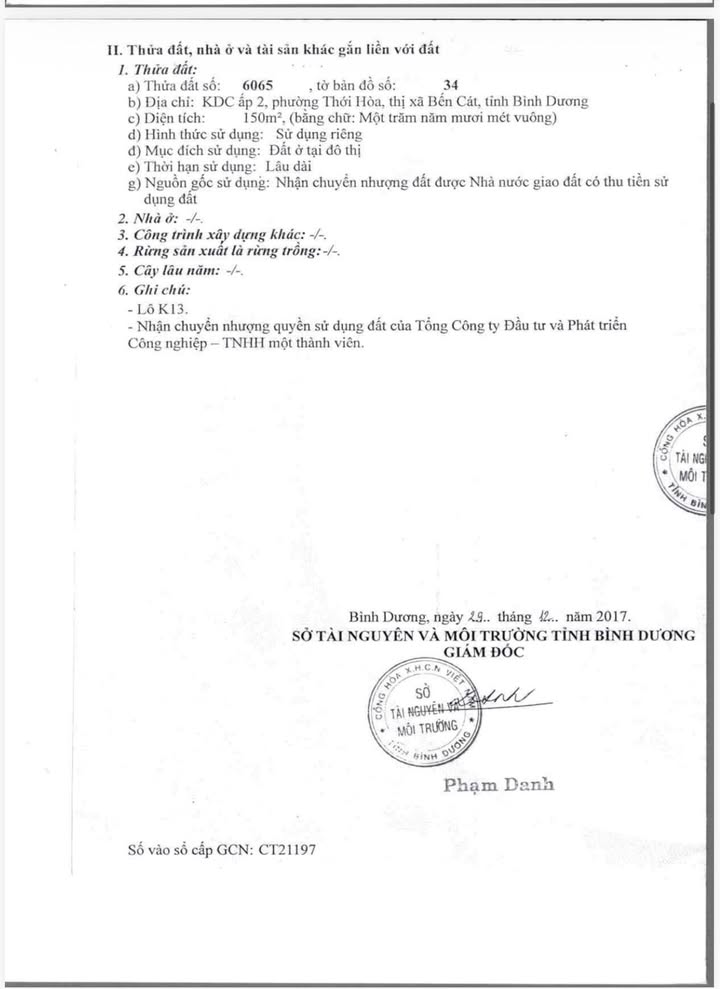 Đất nền Bình Hòa, Thuận An 150m² - Sổ hồng riêng, giá tốt!