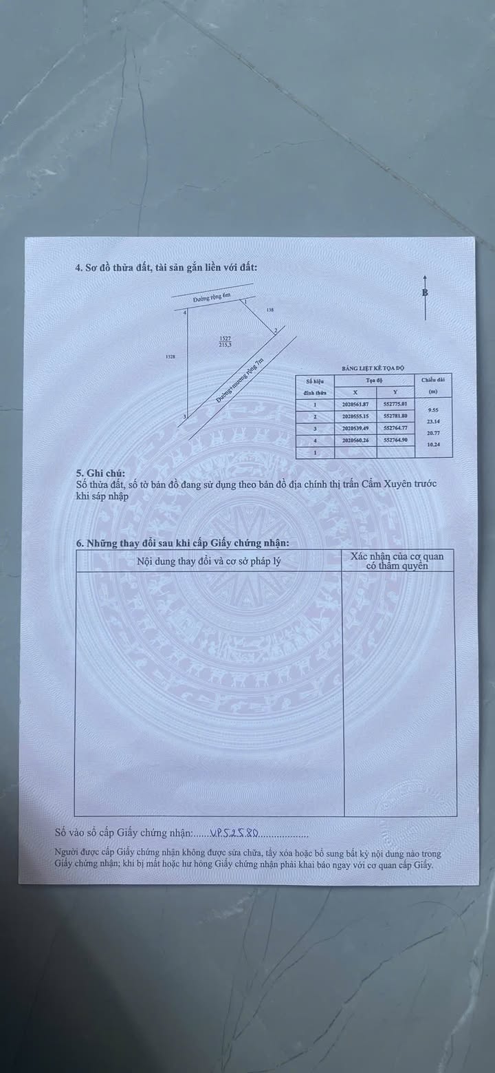 Đất nền Thạch Quý, Hà Tĩnh 220m² - Xây dựng tự do, sổ đỏ sẵn sàng!
