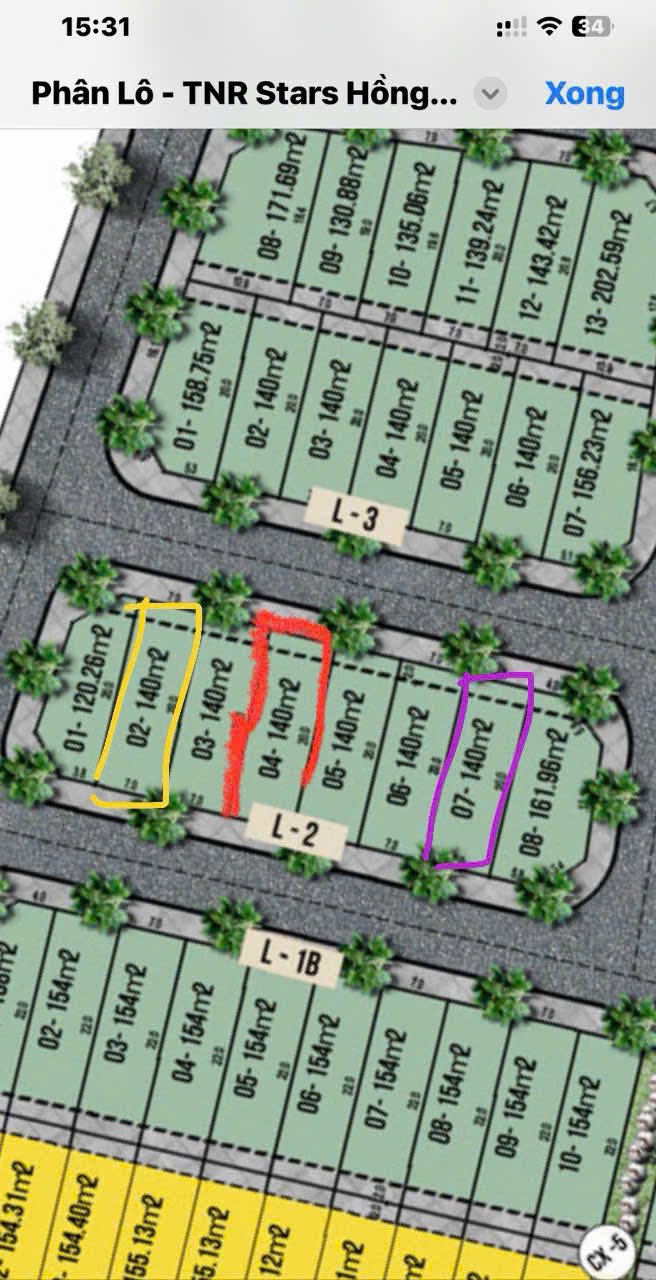 Đất nền Đậu Liêu Hồng Lĩnh 140m² 3XX triệu - Sổ đỏ