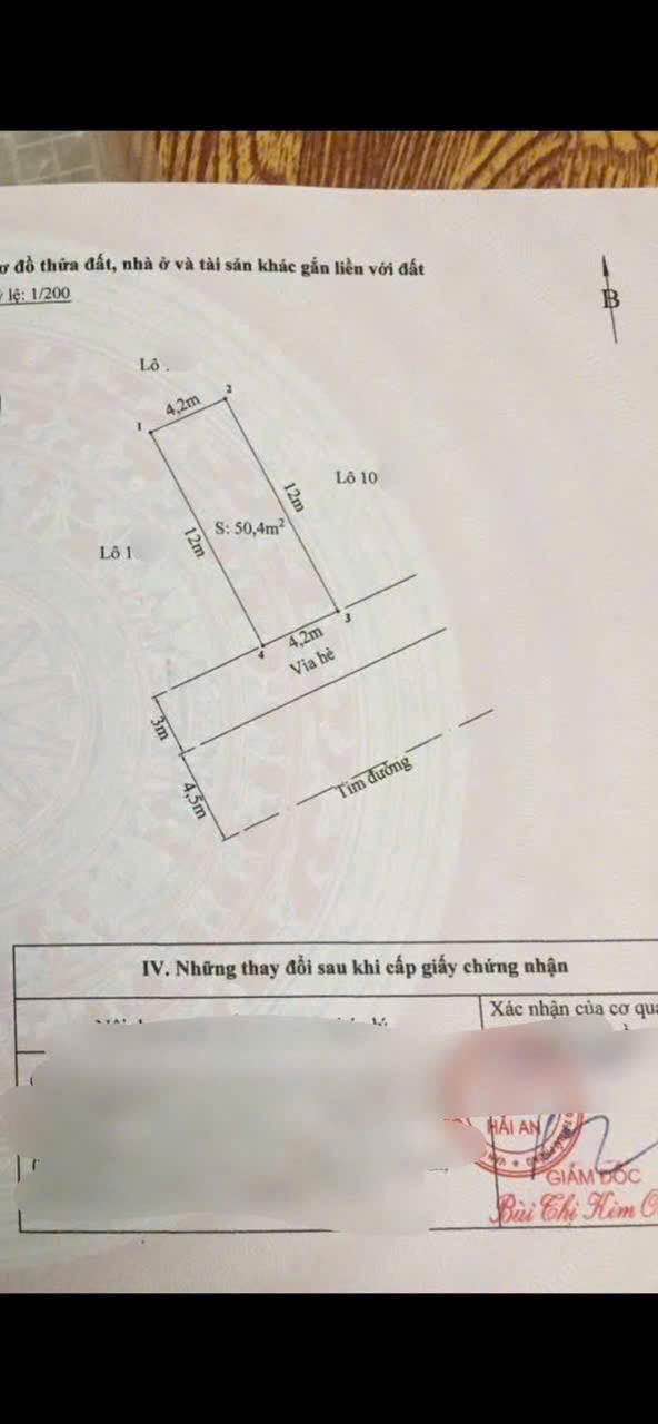 Đất nền Tràng Cát, Hải An 50.4m² - Tiềm năng tăng giá vượt trội!