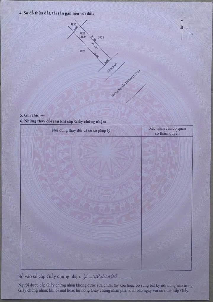 Bán Nền KDC 586, Ninh Kiều, Cần Thơ - 125m² Hướng Đông Nam Giá Tốt