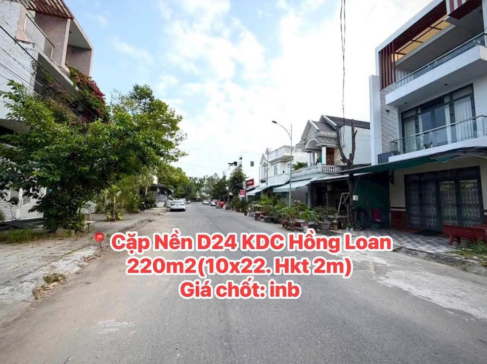 Bán Đất KDC Hồng Loan Cái Răng 220m² Tặng Nhà Trọ 8 Phòng