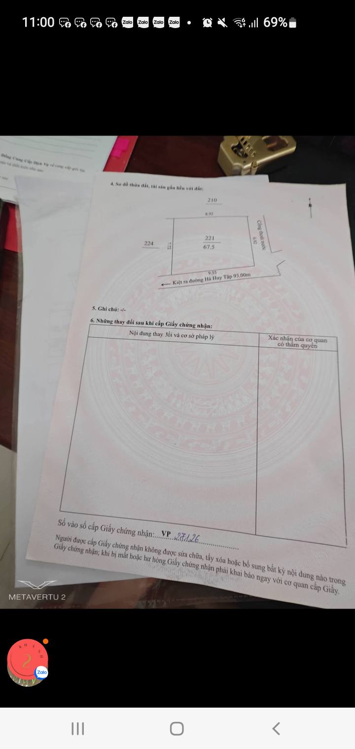 Đất nền Kiệt Hà Huy Tập 68m² 4.25 tỷ - Tiềm năng tăng giá