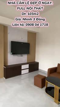 Nhà Cẩm Lệ 103m² Full Nội Thất - Sẵn Sàng Vào Ở Ngay