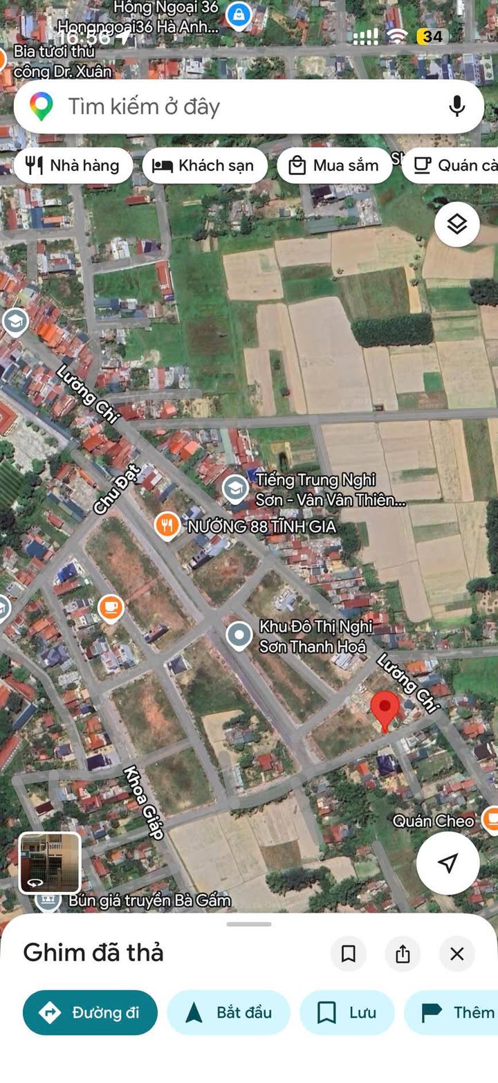 Đất nền 107.9m² mặt tiền 5.5m tại MB Đồng Chợ 2 TK 4, Nghi Sơn - 1.86 tỷ