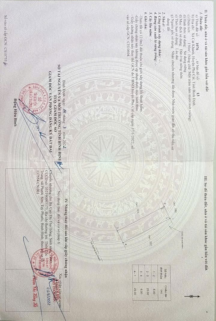 Đất nền Cát Khánh Phù Cát 150m² giá 1 tỷ - Vị trí đắc địa!