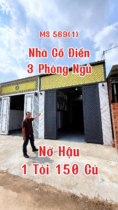 Nhà Nở Hậu 4x33m, 3PN, 3WC Giá 1.15 Tỷ Tại Tây Ninh