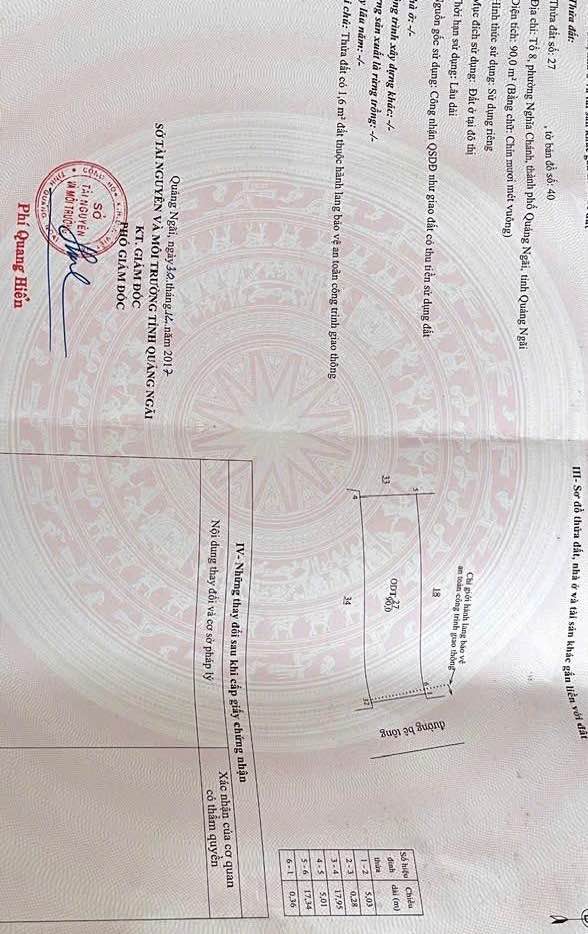 Đất Nền 90m² Hà Huy Tập Nối Dài, Quảng Ngãi - Gần Vincom Plaza, Giá 1.7 Tỷ