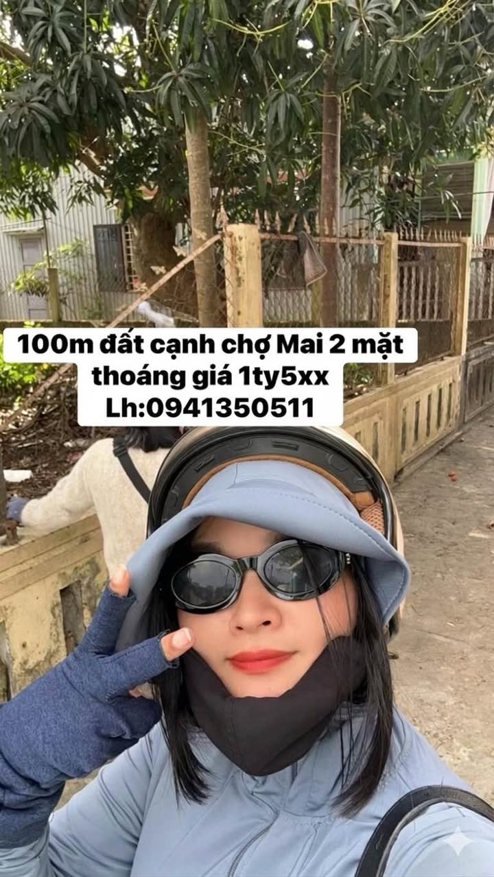 Đất Vàng 100m² Cạnh Chợ Mai, Huế - Sổ Đỏ Sẵn Sàng