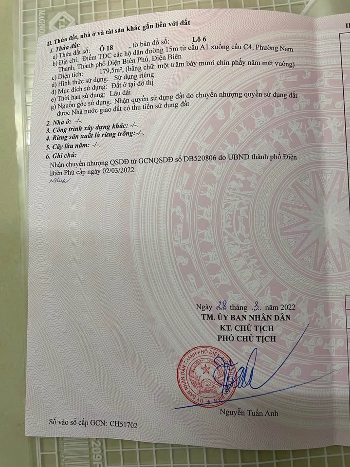 Bán Đất Vàng Điện Biên Phủ 179.5m² - Sổ Đỏ Chính Chủ