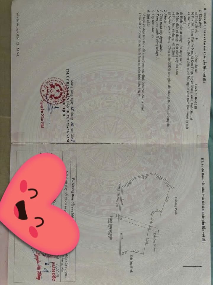 Đất vườn Ia Kly Chư Prông 2ha 780 triệu - Sinh thái xanh