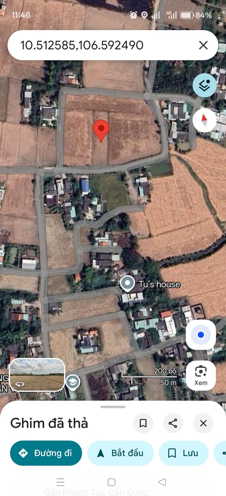 Đất Long An Cần Đước 1000m² 2,7 tỷ - Sổ đỏ chính chủ