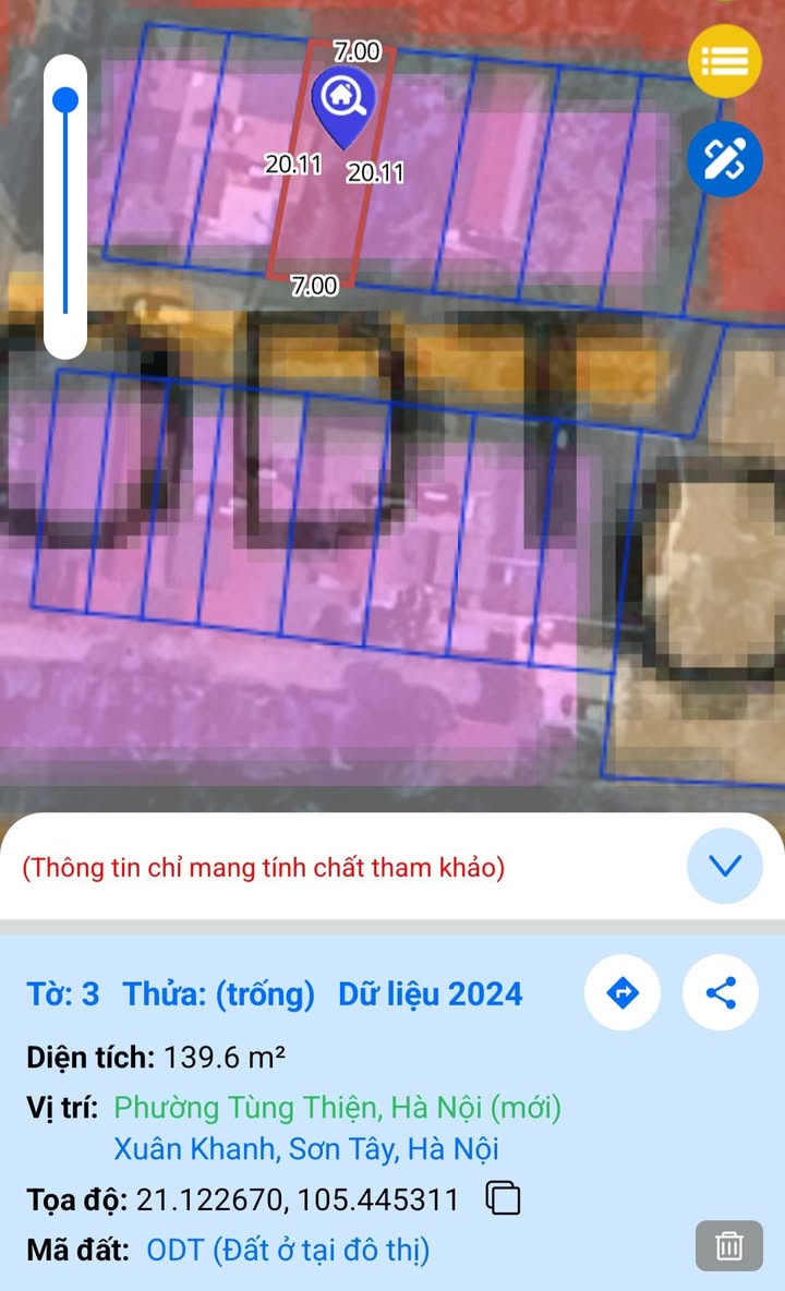 Bán Đất Đô Thị 140m² Phường Xuân Khanh, Sơn Tây - Sổ Đỏ Chính Chủ, Giá 2.6 Tỷ