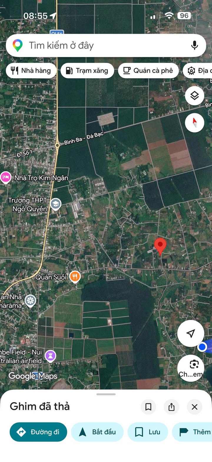 Đất nền Xã Đá Bạc, Châu Đức 2400m² - Sổ đỏ thổ cư, giá 650 triệu