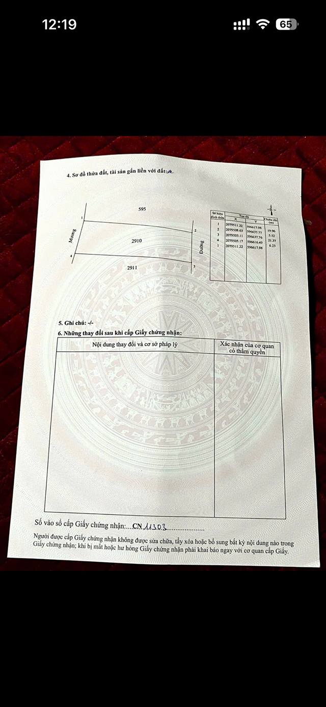 Đất Nền Nghi Lộc 121m² - Chính Chủ, Mặt Tiền Rộng 5m, Giá Tốt