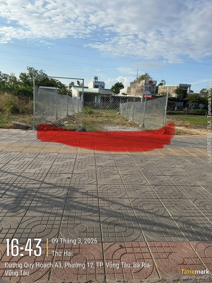 Đất nền Vũng Tàu 102m² giá 1.89 tỷ - Sổ đỏ chính chủ