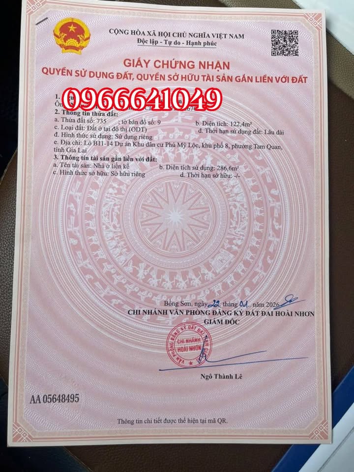 Nhà riêng Tam Quan Hoài Nhơn 245m² giá 6 tỷ - Sẵn sàng ở ngay!