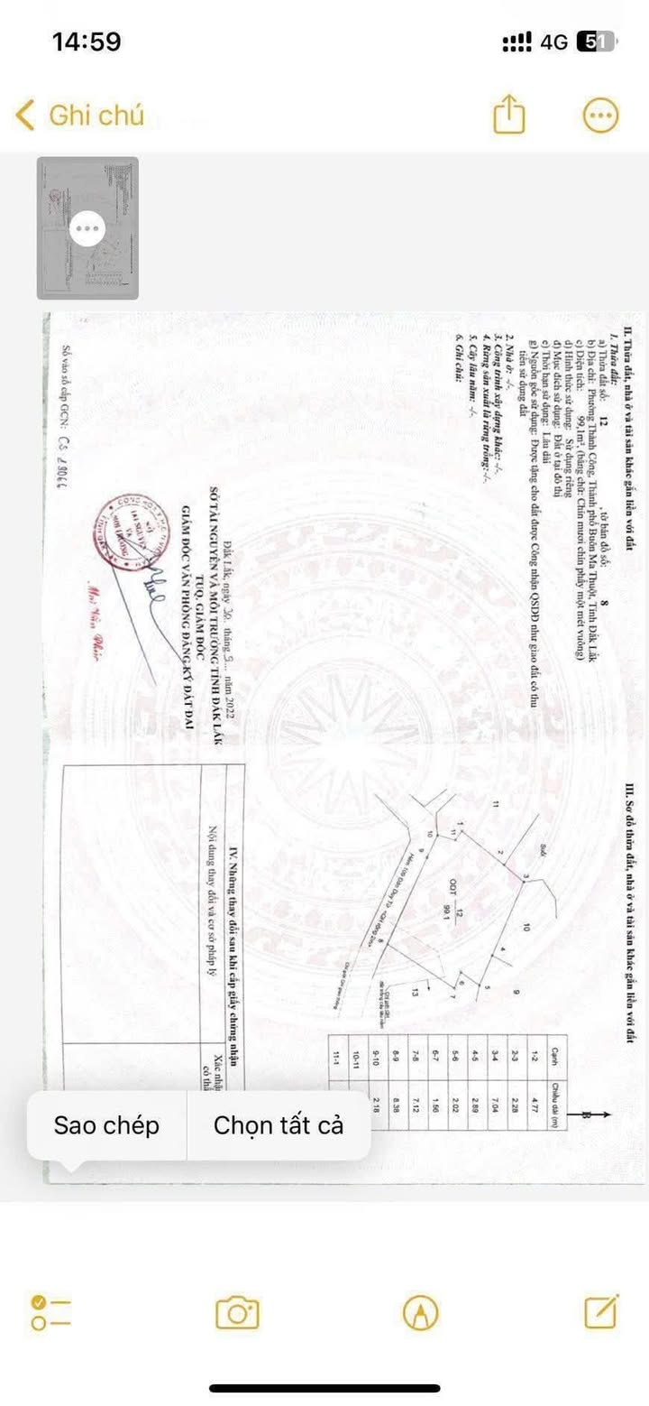 Đất thổ cư 100m² Đào Duy Từ, Buôn Ma Thuột - Giá 650 triệu, Kẹt tiền bán gấp!