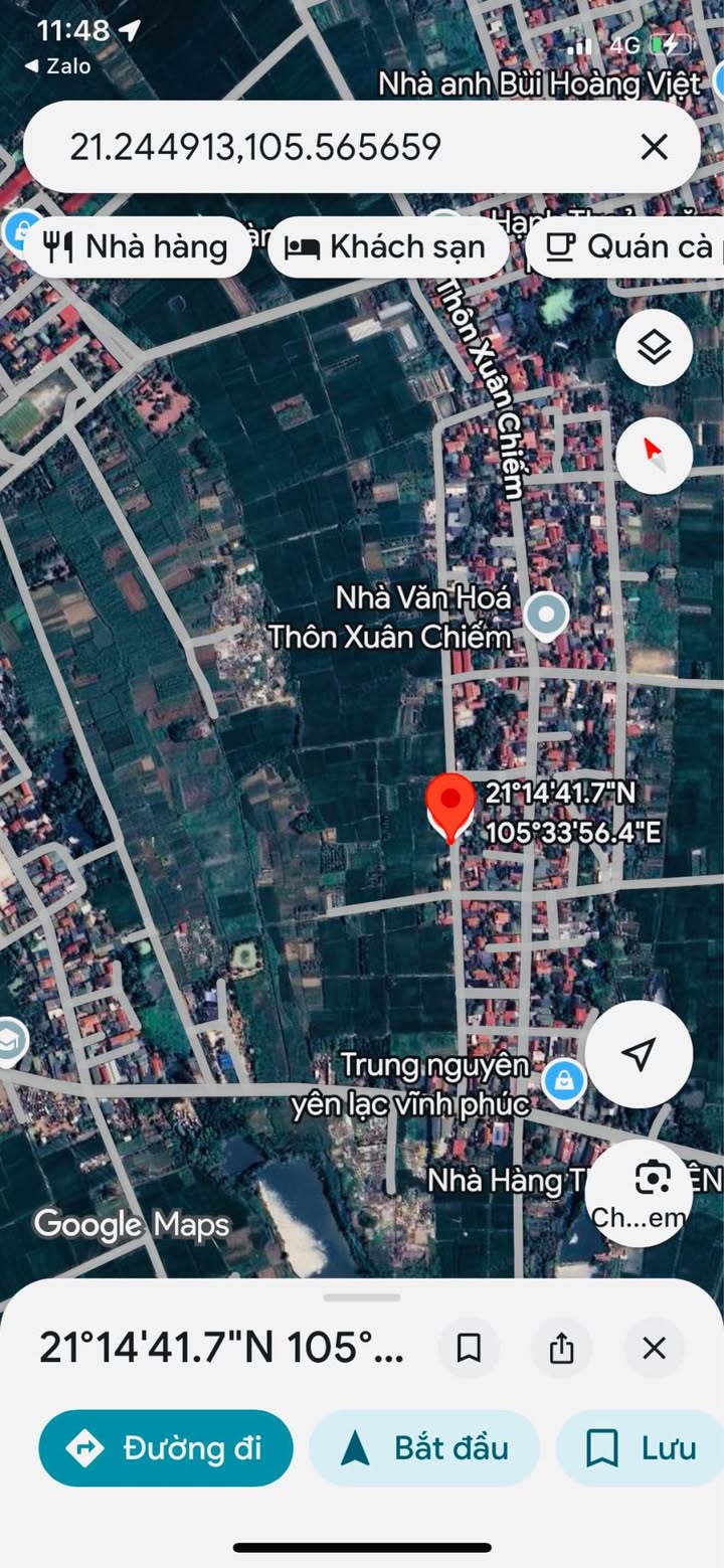 Đất nền Yên Lạc 289m² 3x triệu - Thổ cư 100%