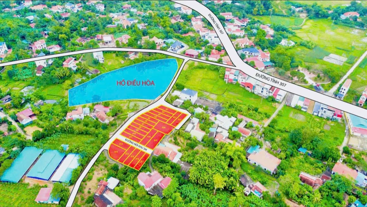 Đất nền Xuân Hòa Lập Thạch 104m² - Hạ tầng hoàn thiện!