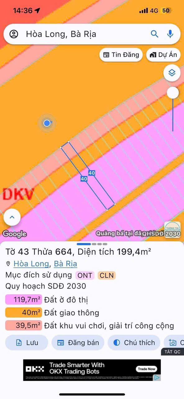 Nhà Mặt Tiền Hùng Vương, Bà Rịa - 200m², 3.45 Tỷ, Bán Gấp