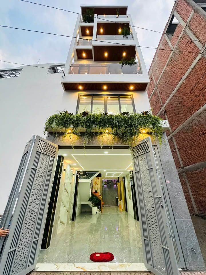 Nhà Phố 4 Tầng Lê Quang Hòa, Q12 - 56m² Sổ Hồng Riêng, Giá 6.25 Tỷ