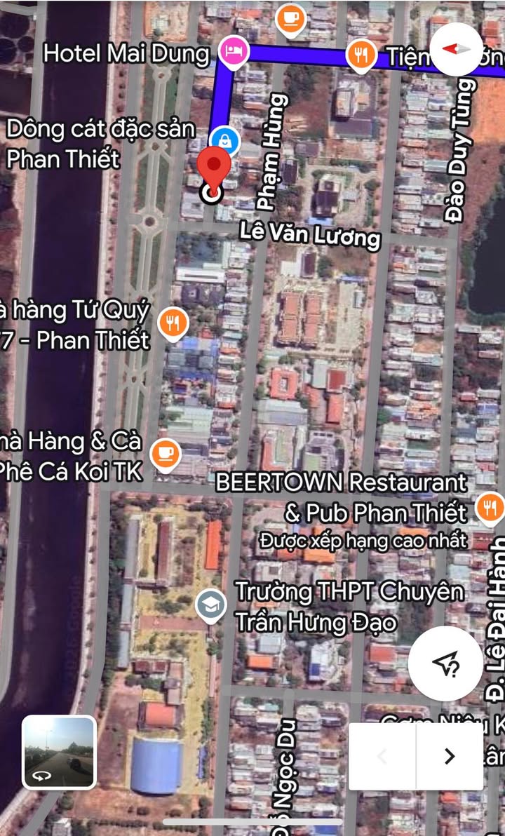 Đất KDC Hùng Vương, Phan Thiết 102m² - Sổ đỏ sẵn sàng giao dịch