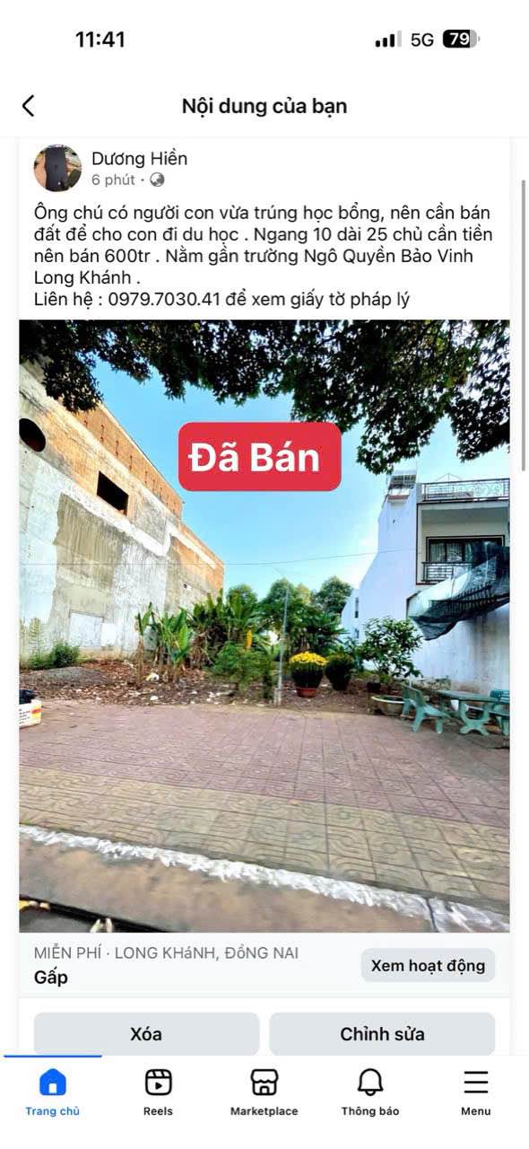 Đất nền Bình Lộc 360m² 800 triệu - Sổ đỏ chính chủ