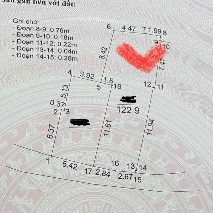 Bán đất Lê Quang Đạo 123m² - Ngõ ô tô, GPXD 6 tầng, giá 21.8 tỷ