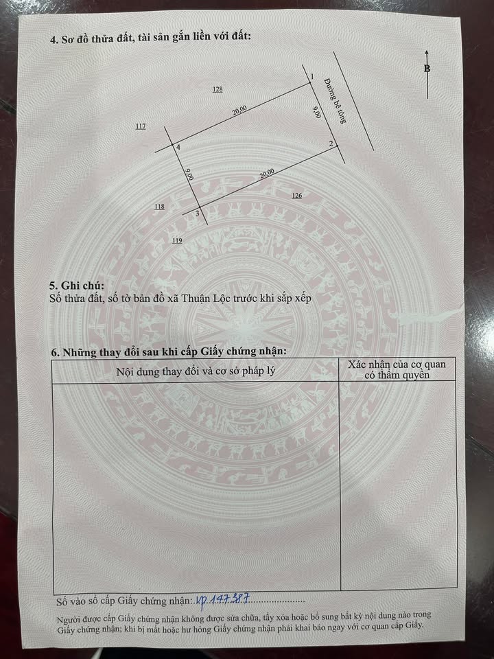 Đất thổ cư 180m² trung tâm Hồng Lĩnh - Sổ hồng sẵn sàng