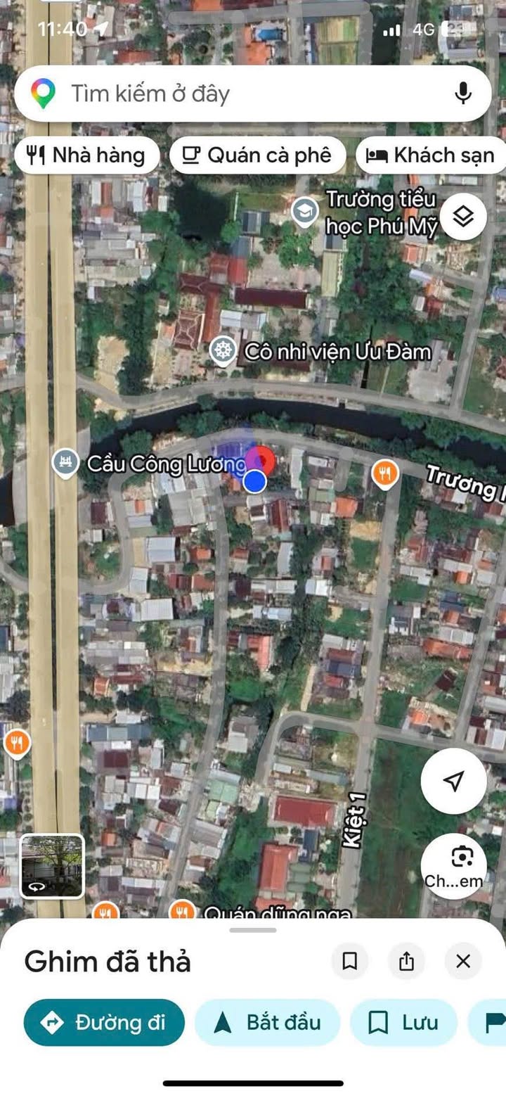 Lô đất Kiệt Thuỷ Vân, Huế 68.8m² giá 1.2 tỷ – Tiềm năng tăng giá