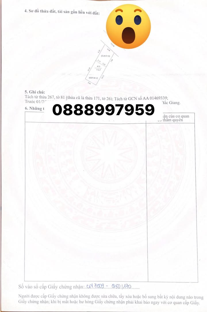 Đất nền Trần Phú Bắc Giang 112m² giá 3 tỷ - Sổ đỏ chính chủ