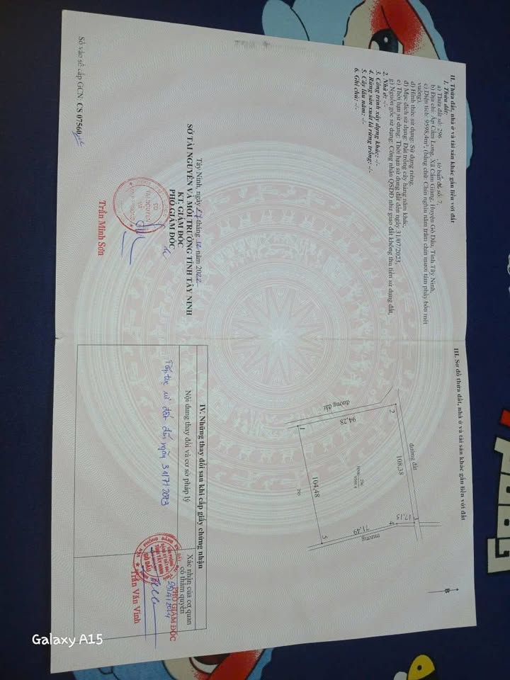 Bán Đất Gò Dầu, Tây Ninh - 10.000m² Mặt Tiền Rộng 200m, Giá 5.5 Tỷ