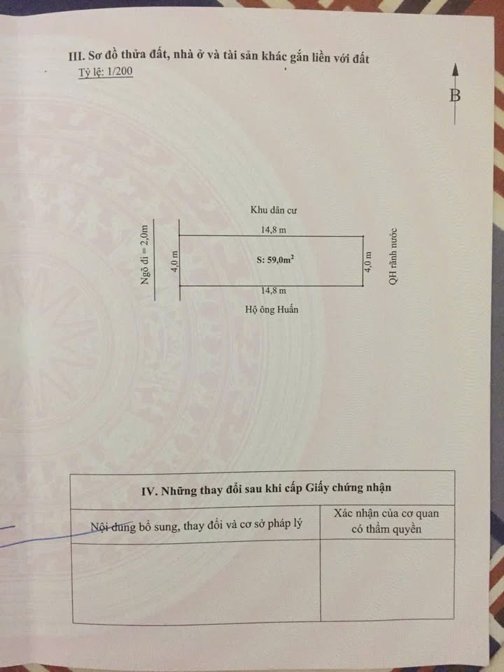 Đất nền An Đồng An Dương 59m² giá 1.85 tỷ - Sổ đỏ chính chủ!