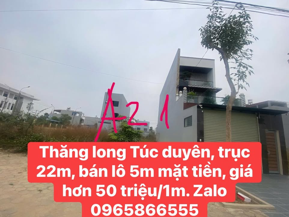 Đất nền Đường Túc Duyên, TP. Thái Nguyên 115m² - Tiềm năng tăng giá!