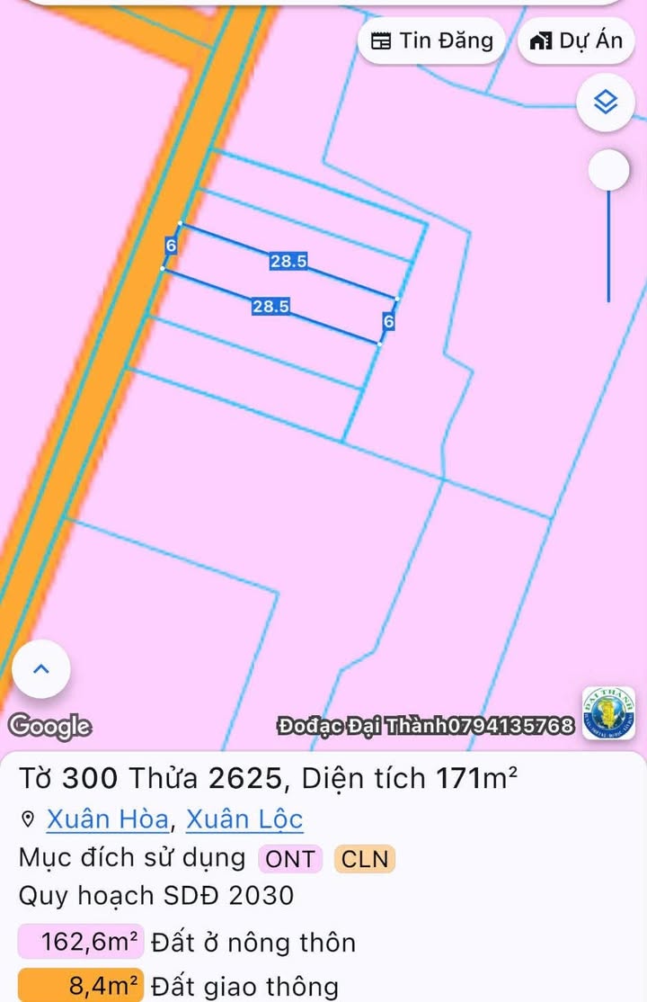 Đất nền Xuân Hòa 168m² 120 triệu - Đất thổ cư sẵn sàng