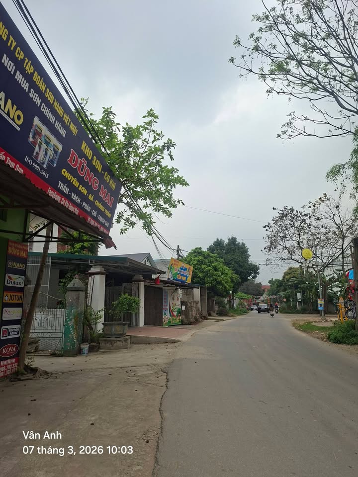 Đất Kinh Doanh Mặt Tiền 307 Tam Sơn, Từ Sơn - 100m² Sổ Hồng Riêng