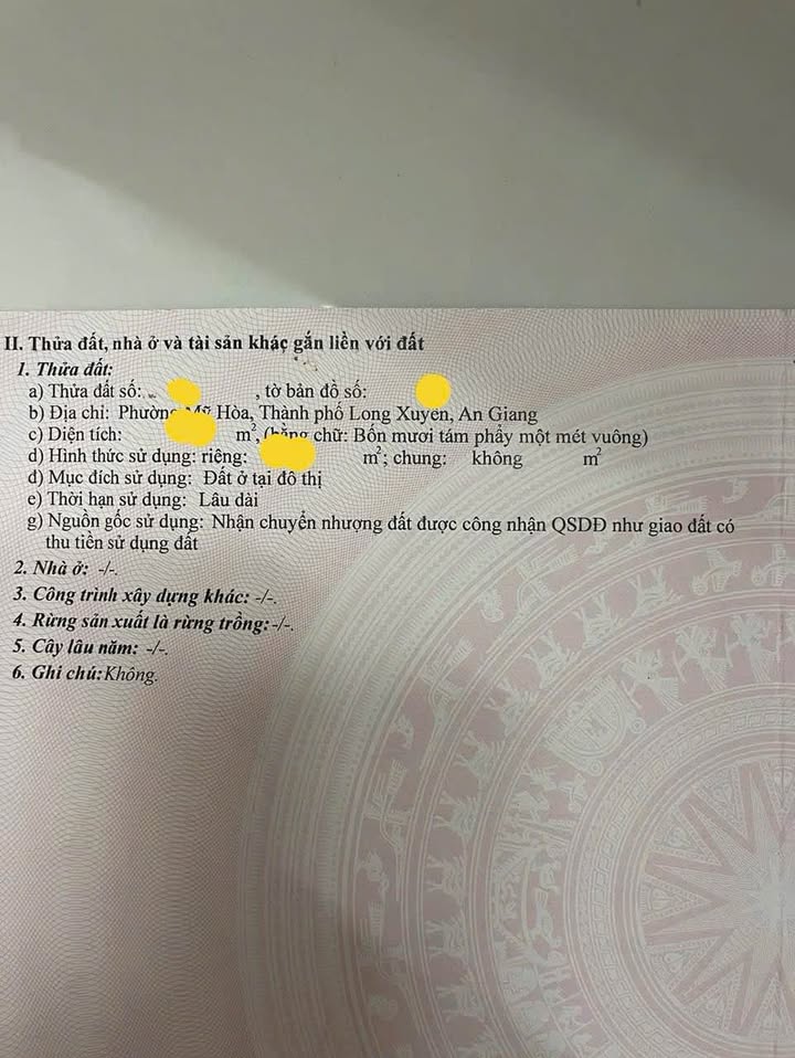 Nhà hẻm Mỹ Hòa Long Xuyên 50m2 giá 7xxtr - Chính chủ bán