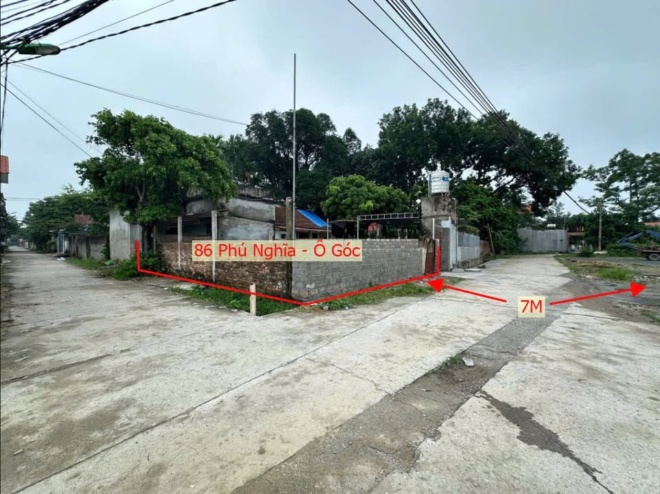 Đất Lô Góc 2 Mặt Tiền Chương Mỹ - 86m² - Giá 2 Tỷ - Đầu Tư Sinh Lời