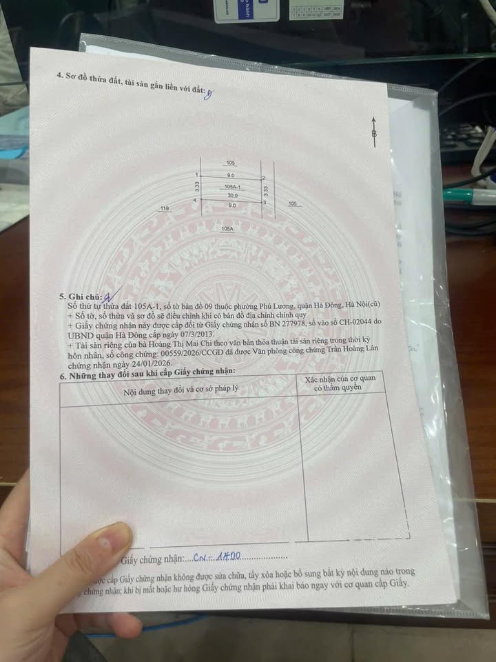 Nhà Riêng Phú Lương, Hà Đông 30m² - Giá Tốt Hiếm Có Chỉ 4 Tỷ!