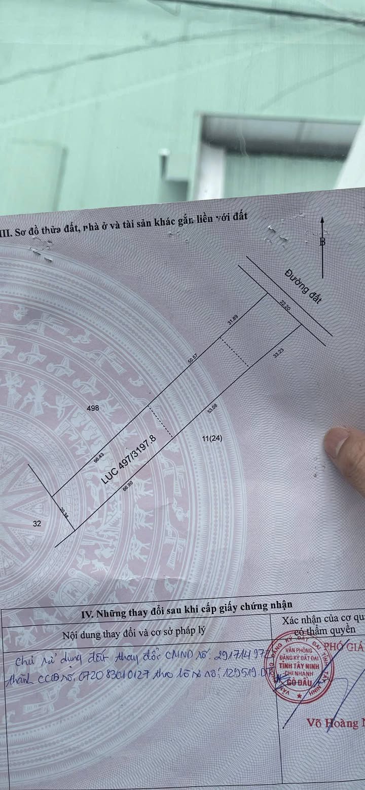 Vườn Sầu Riêng Gò Dầu 3197m² - Sinh thái xanh, đầu tư tiềm năng!