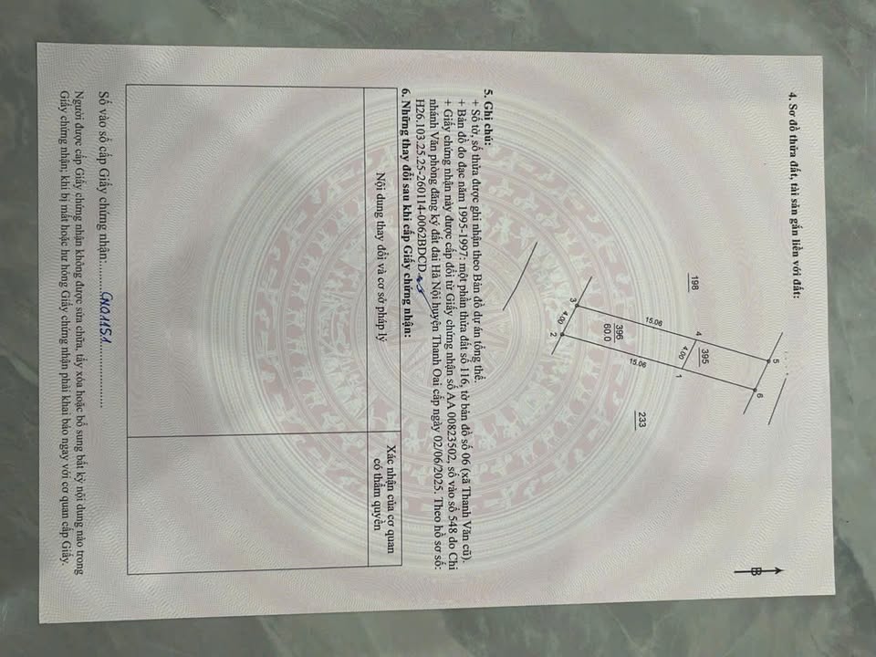 Đất nền 60m² lõi Khu B Vin Olympic, Hà Nội - Giá 6 tỷ, tiềm năng tăng trưởng