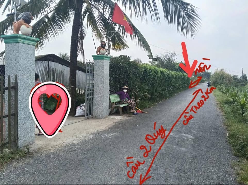 Đất nền Thành Trung, Tam Bình 224m² - Đường to ô tô, Sổ hồng sẵn!