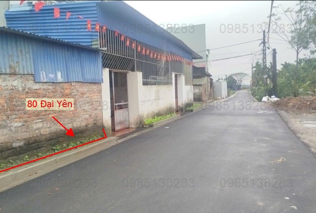 Đất nền Đại Yên 80m² - Mặt tiền kinh doanh, Tiềm năng tăng giá!