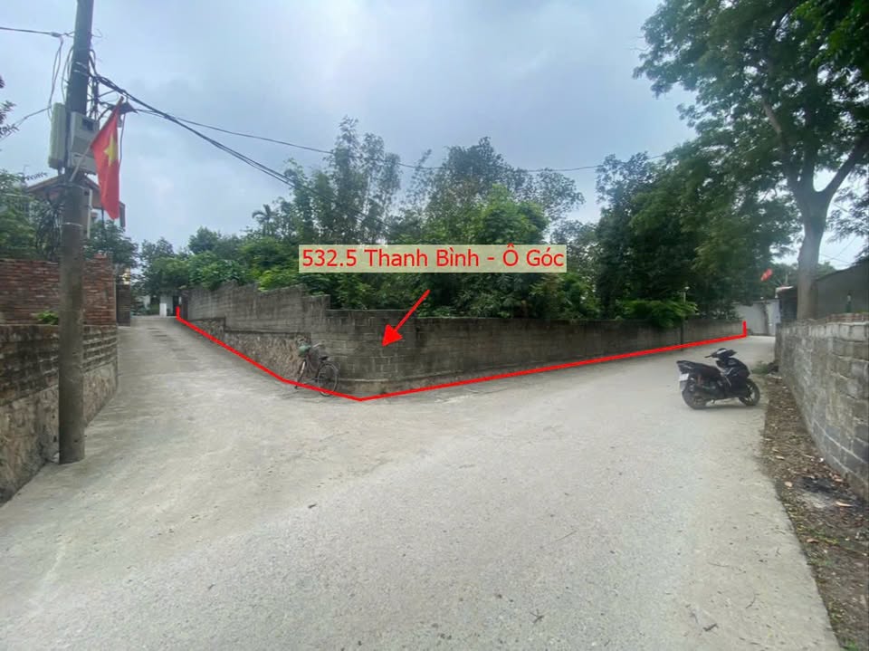 Đất Lô Góc 532.5m² Thanh Bình, Chương Mỹ - Giá 5.3 Tỷ, 2 Mặt Thoáng