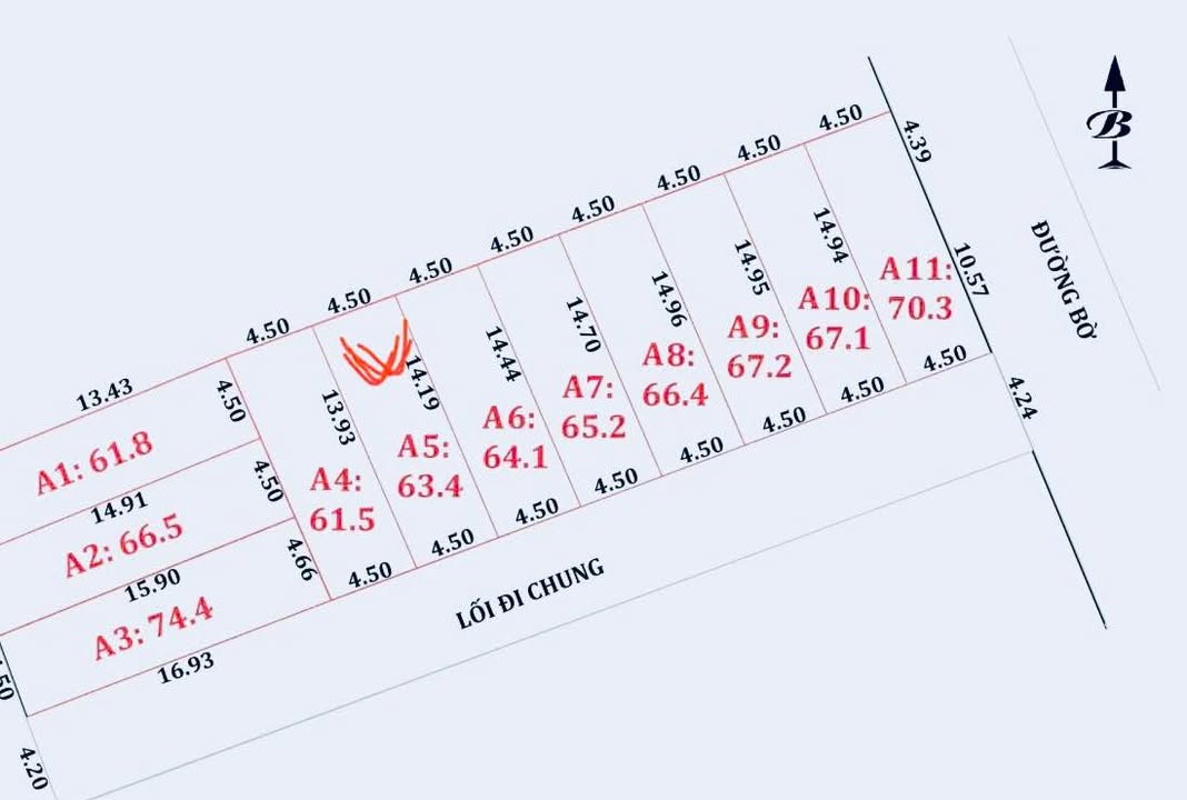 Đất nền Nghi Liên 64m² - Đường to ô tô, giá 1.35 tỷ, tiềm năng lớn!