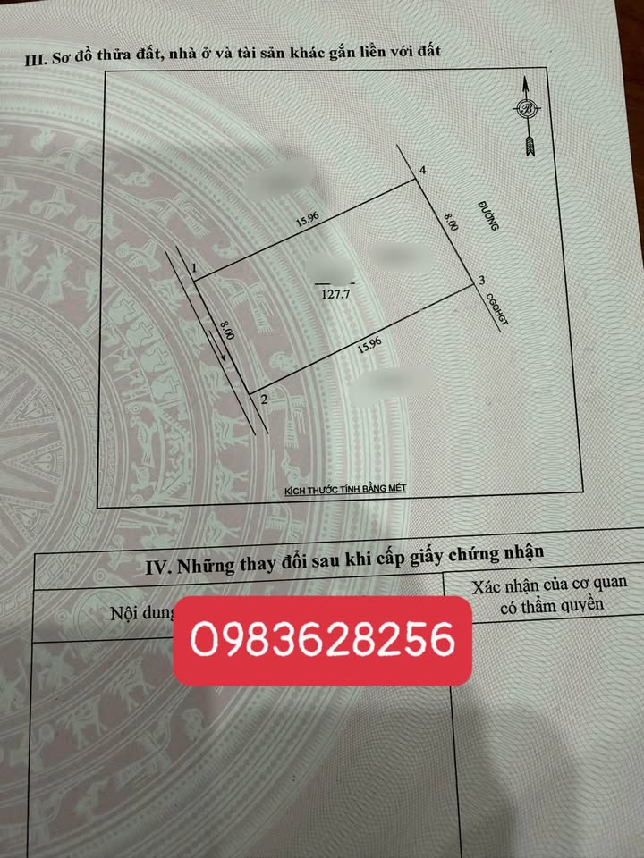 Đất nền Nghi Phú TP Vinh 128m² chỉ 5 tỷ - Hạ tầng hoàn thiện!